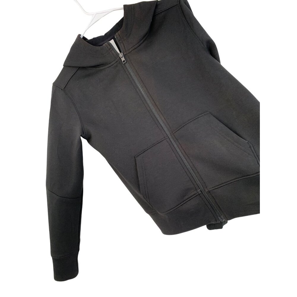 Youth Kids Members Mark Everyday Sweatshirt L 10/12 Black Zip Hood 8096 EUC